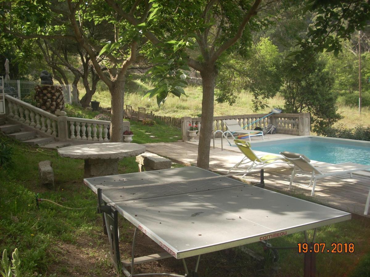 Sartène Chambre Independante Climatisee, Cuisine D'Ete, Piscine מראה חיצוני תמונה